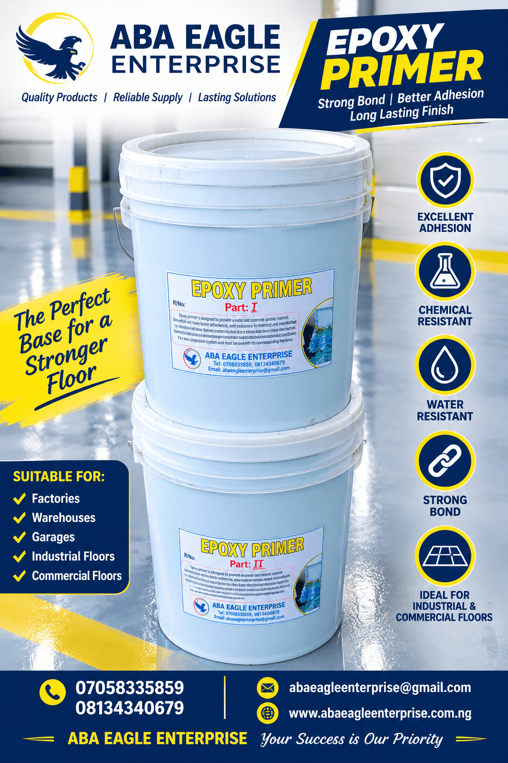 EPOXY PRIMER 1 & 2 1KG
